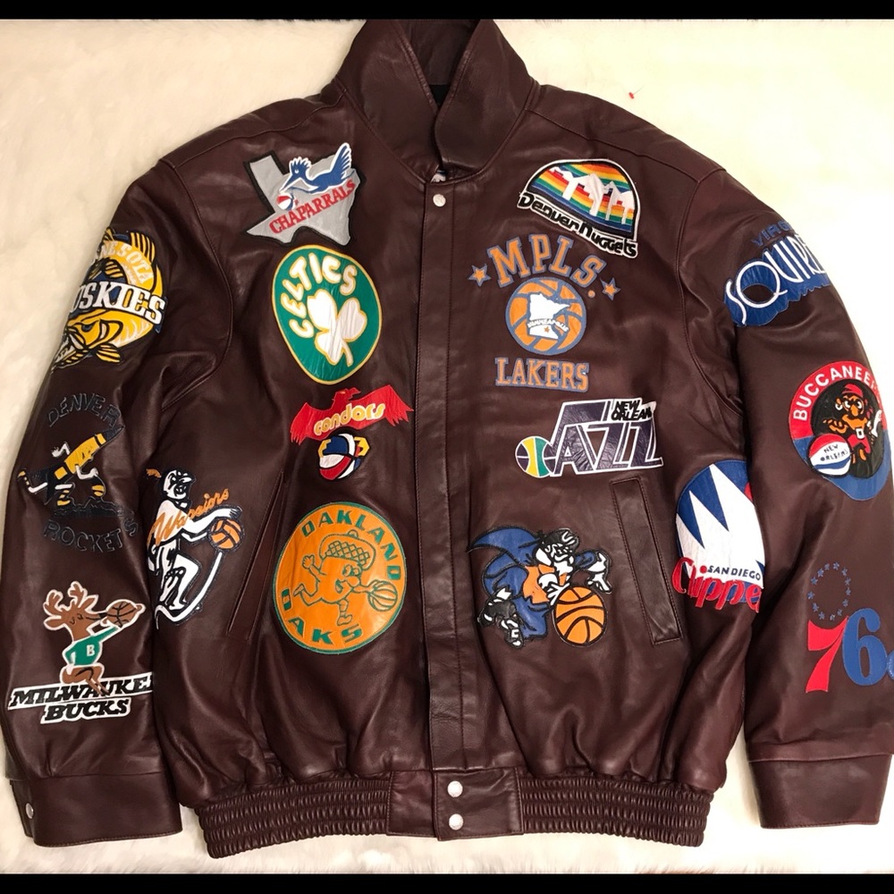 Jeff Hamilton NBA Hardwood Classic Leather Jacket